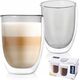 Orion Szklanki termiczne z podwójną ścianką do kawy latte DOUBLE 370 ml 2 szt.