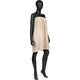 Activeshop Peleryna frotte kremowa nr 44