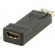Adapter AV Nedis Nedis CCGB37915BK zmieniacz płci / kabli HDMI Type A (Standard) DisplayPort Czarny