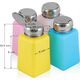 Activeshop Butelka z pompką chrom 180 ml mix kolor