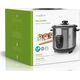 Multicooker Nedis Nedis KARC110AL szybkowar 1 l 400 W Czarny, Srebrny