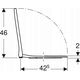 Deska sedesowa Geberit Geberit deska sedesowa Smyle Square, slim 500.687.01.1