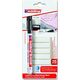 Edding Edding 8408, Black, Brush tip, Black, Red, White, 0.75 mm, Cardboard, Glass, Metal, Paper, Plastic, Germany