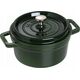 STAUB Garnek żeliwny okrągły Staub - Zielony, 2.2 ltr