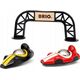 Brio BRIO racetrack tower with two racing cars, toy vehicle