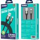 Kabel USB Jellico JELLICO kabel B12 Micro USB 3.1A 2M Czarny