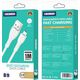 Kabel USB Jellico JELLICO kabel B9 Micro USB 3.1A 1M Biały