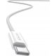 Kabel USB Jellico JELLICO kabel IP15 USB-C - USB-C PD 60W 1M Biały