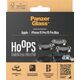 PanzerGlass PanzerGlass Hoops Camera iPhone 15 Pro 6.1" / 15 Pro Max 6.7" czarny/black 1139 camera lens protector hoop optic rings