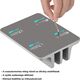 Misura Misura MH03 Ramię notebooka i tabletu Aluminium