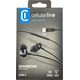 Słuchawki Cellular Line Cellularline USB-C In Ear Kopfhörer mit Mikrofon Schwarz