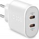 SBS Mobile SBS PD Reiselader 20W 2x USB-C