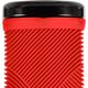 Lizard Skins Chwyty kierownicy LIZARDSKINS Single-Clamp Lock-On STRATA Candy Red klamry 130mm (NEW)