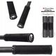Lizard Skins Chwyty kierownicy LIZARDSKINS Single-Clamp Lock-On STRATA jet black klamry 130mm (NEW)