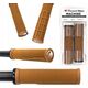 Lizard Skins Chwyty kierownicy LIZARDSKINS MACHINE LOCK-ON klamry gum (NEW)