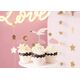 Party Deco Dekoracje do muffinek Bocian 11-12cm 7szt