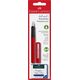Teka Pióro wieczne czerwone + 6 naboi FABER CASTELL