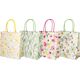 Incood Torba prezentowa 21x25 pastelowe kwiaty mix