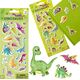 Incood Naklejki 3D Dinosaurs