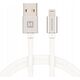 Kabel USB Swissten Data Cable Textile USB / Lightning MFI 1.2 M Silver