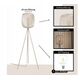 Lampa podłogowa EGLO FLOOR LAMP ROMAZZINA E27 900523 SAND