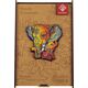 Teka Puzzle drewniane A3 - Słonie