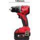 Wiertarko-wkrętarka Milwaukee Akum. suktuvas-gręžtuvas M18 BLDDRC-502C 18V 2x5,0Ah Li-Ion
