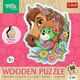 Trefl Puzzle 50 konturowe Wesoła Rodzina Treflików TREFL