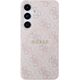 Guess Guess GUHMS24SG4GFRP S24 S921 różowy/pink hardcase 4G Collection Leather Metal Logo MagSafe
