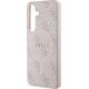 Guess Guess GUHMS24SG4GFRP S24 S921 różowy/pink hardcase 4G Collection Leather Metal Logo MagSafe