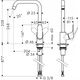 Bateria kuchenna Hansgrohe Kitchen faucet Hansgrohe Focus M41, 31820670