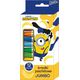 Teka Kredki pastelowe Jumbo 12 kolorów Minionki