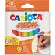 Teka Kredki ¶wiecowe maxi neon 8 kolorów CARIOCA
