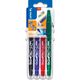 Teka Pióro kulkowe FriXion Ball 4szt + etui PILOT