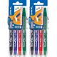 Teka Pióro kulkowe FriXion Ball 4szt + etui PILOT