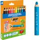 Teka Kredki ołówkowe Kids Multisurface + temp. 10+1 kol