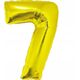 GoDan Balon foliowy Smart cyfra 3 złota 92cm