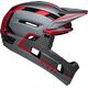 Bell Kask full face BELL SUPER AIR R Rozmiar kasku: S(51-55 cm), Wybierz kolor: Matte Grey Red