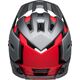 Bell Kask full face BELL SUPER AIR R Rozmiar kasku: S(51-55 cm), Wybierz kolor: Matte Grey Red