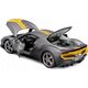 Bburago Ferrari 296 GTB Assetto Grey/Yellow 1:18 BBURAGO