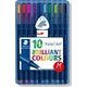 Staedtler Długopis triplus ball M 10 kolorów STAEDTLER