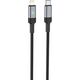 Kabel USB Borofone Borofone Kabel BU30 Lynk Smart power-off - Typ C na Lightning - PD 20W 1,2 metra czarny