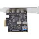 HUB USB StarTech Adap StarTech 5-Port USB PCIe Card, 10Gbps