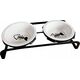 Barry King BARRY KING ZESTAW 2 MISKI                 CERAMICZNE+METALOWY STOJAK DLA KOTA 12cm