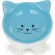 Barry King BARRY KING MISKA CERAMICZNA DLA KOTA NA   NÓŻKACH 11,5cm NIEBIESKA