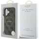 Guess Guess GUHMP16MG4GFRW iPhone 16 Plus 6.7" brązowy/brown hardcase 4G Ring Classic Logo MagSafe