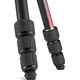 Statyw Manfrotto Manfrotto tripod kit Element MII MKELMII4RD-BH, red