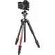 Statyw Manfrotto Manfrotto tripod kit Element MII MKELMII4RD-BH, red