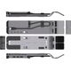 j5create j5create JTS223 Przewodowa USB 3.2 Gen 1 (3.1 Gen 1) Type-C Szary