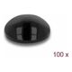 Delock Rubber feet round self-adhesive 5 x 2 mm 100 pieces black